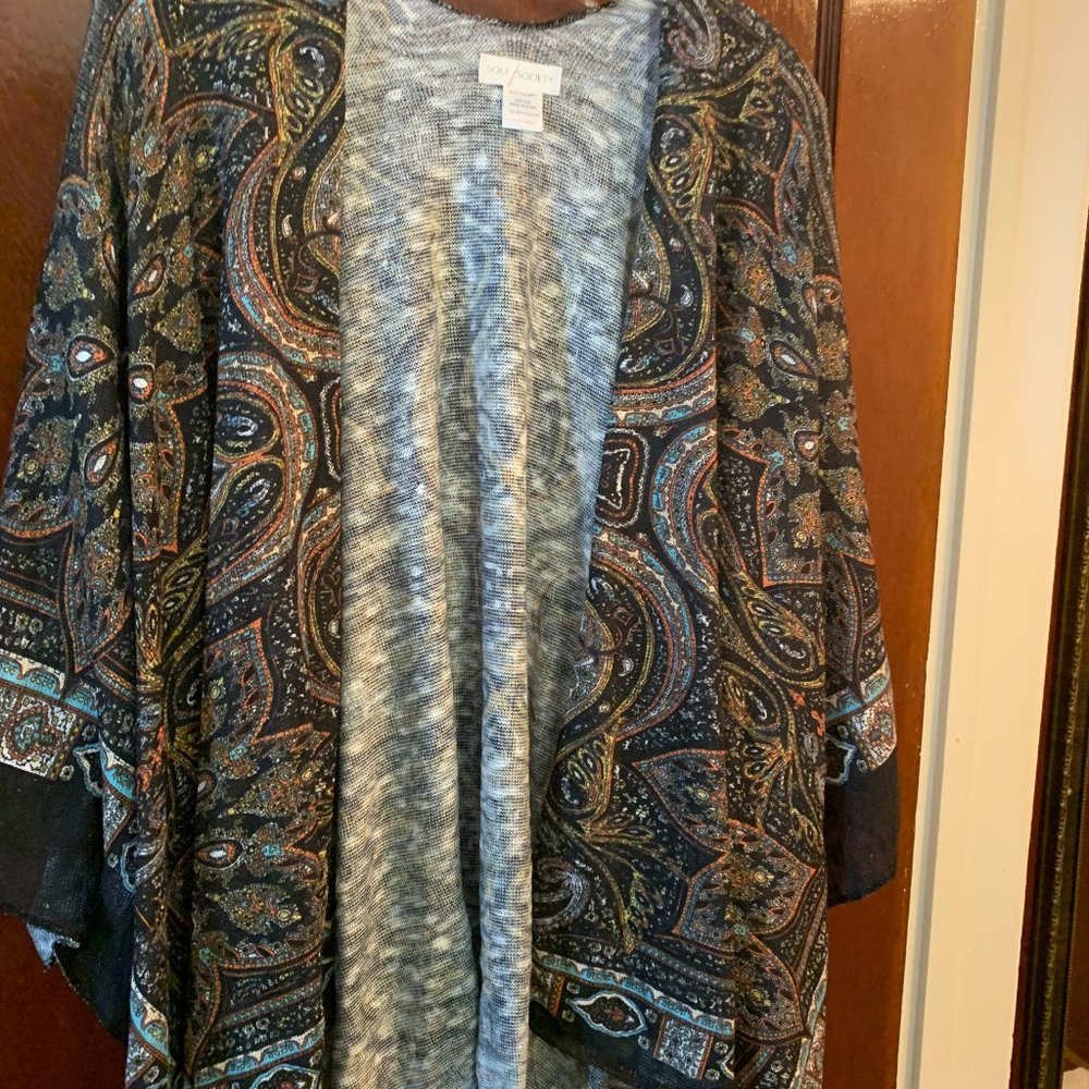 Sole Society Paisley Kimono
